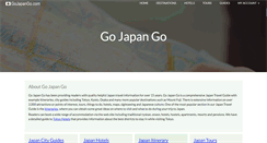 Desktop Screenshot of gojapango.com